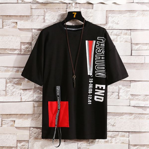men's t-shirts t-shirt summer short sleeve fashion hip hop casual tshirts male men tees drop o0kt, White;black
men's t-shirts t-shirt summer short sleeve fashion hip hop casual tshirts male men tees drop o0kt, White;black