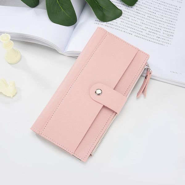 wallets european and american women's wallet korean long multi-card pocket clutch three-fold buckle coin purse women, Red;black
wallets european and american women's wallet korean long multi-card pocket clutch three-fold buckle coin purse women, Red;black