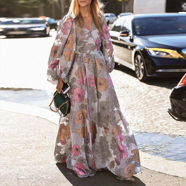autumn casual beach sundress loose womens dress long sleeve vintage printed maxi dresses plus size bohemian vestidos, Black;gray
autumn casual beach sundress loose womens dress long sleeve vintage printed maxi dresses plus size bohemian vestidos, Black;gray