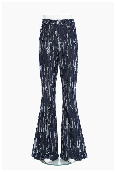 jeans msxu elegant thin female retro texture modern worn denim casual burned fashion pants summer, Blue
jeans msxu elegant thin female retro texture modern worn denim casual burned fashion pants summer, Blue