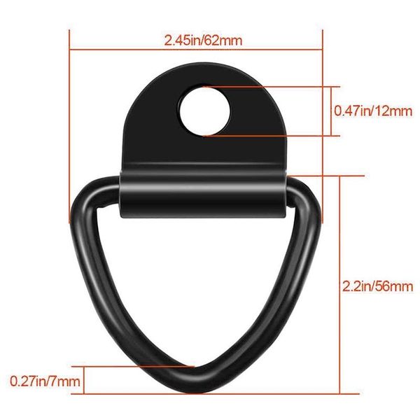 cords, slings and webbing 10 pcs v-ring 2 inch diameter steel d-ring triple-cornered hook embedded installation on the trailer pick up
cords, slings and webbing 10 pcs v-ring 2 inch diameter steel d-ring triple-cornered hook embedded installation on the trailer pick up