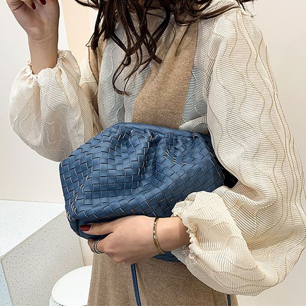 Women Simple Dumplings Handbag Designer Retro Fashion Cloud Female Crossbody Shoulder Bag Tide Messenger Bag Clutch Bag, Brown
Women Simple Dumplings Handbag Designer Retro Fashion Cloud Female Crossbody Shoulder Bag Tide Messenger Bag Clutch Bag, Brown