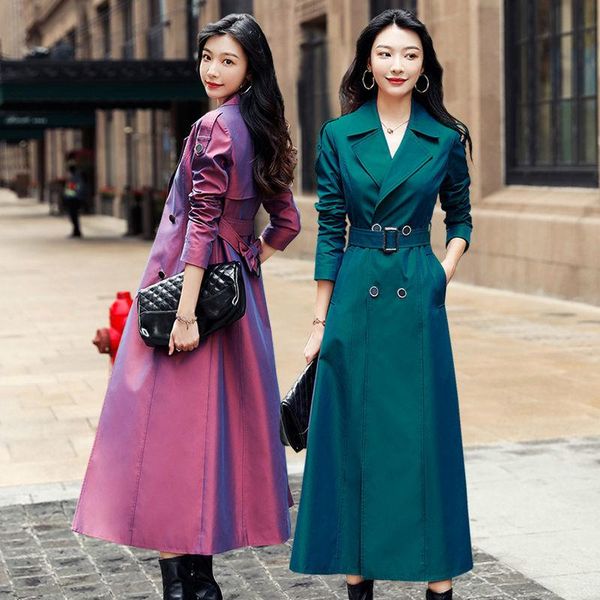 women's trench coats chic women coat casual women's long outerwear loose overcoat autumn winter fashion double-breasted windbreaker, Tan;black
women's trench coats chic women coat casual women's long outerwear loose overcoat autumn winter fashion double-breasted windbreaker, Tan;black