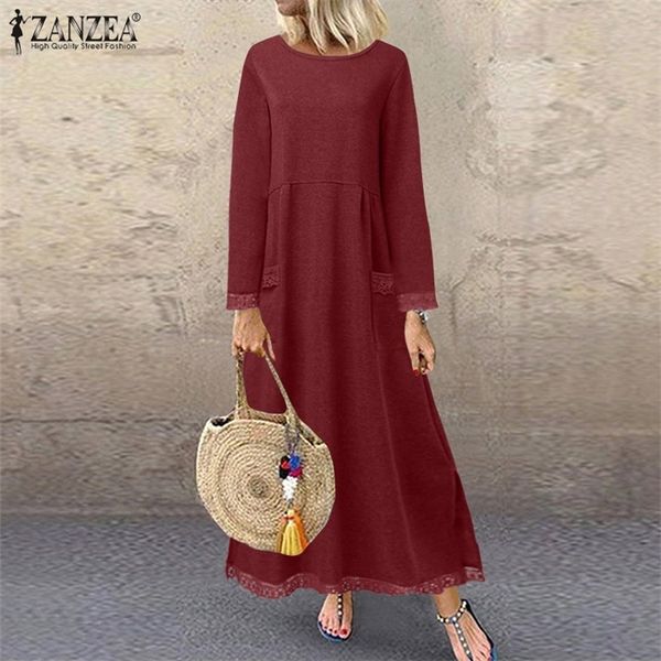 fashion zanzea women long sweatshirt dress autumn long sleeve lace patchwork sundress solid vestido robe femme winter dresses, Black;gray
fashion zanzea women long sweatshirt dress autumn long sleeve lace patchwork sundress solid vestido robe femme winter dresses, Black;gray