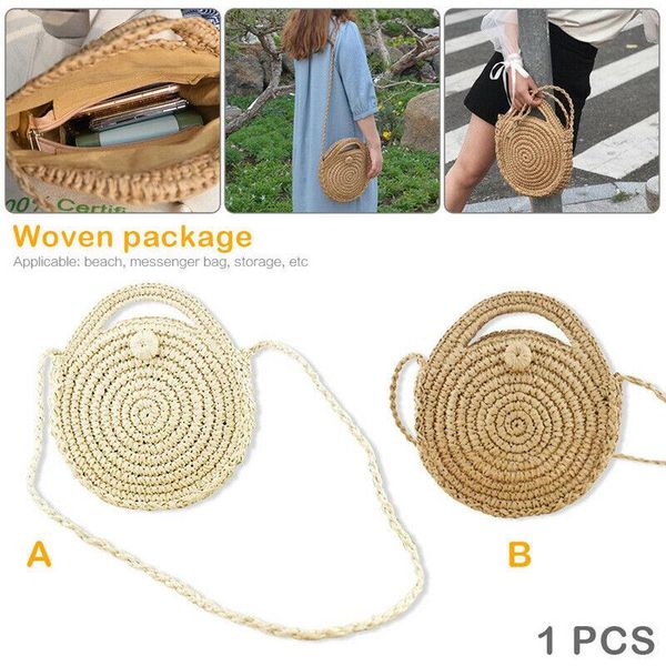 shopping bags women straw retro purse holiday beach bag summer round circular rattan wicker woven crossbody
shopping bags women straw retro purse holiday beach bag summer round circular rattan wicker woven crossbody