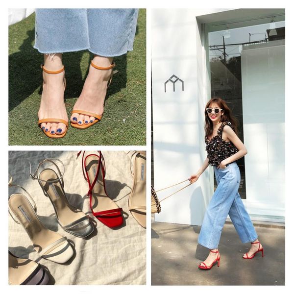 sandals 2021 summer fashion women's word with stiletto square toe buckle open korean high-heeled shoes, Black
sandals 2021 summer fashion women's word with stiletto square toe buckle open korean high-heeled shoes, Black