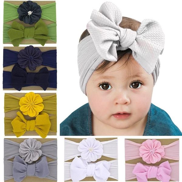 hair accessories 2pcs/set baby girl headband elastic kids hairband headbands for girls flower bows infant toddler turban, Slivery;white
hair accessories 2pcs/set baby girl headband elastic kids hairband headbands for girls flower bows infant toddler turban, Slivery;white