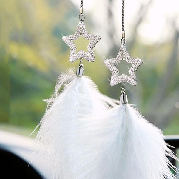 creative car feather pendant mirror hanging ornament automotive interior decorations fashionable pendants a0ne
creative car feather pendant mirror hanging ornament automotive interior decorations fashionable pendants a0ne