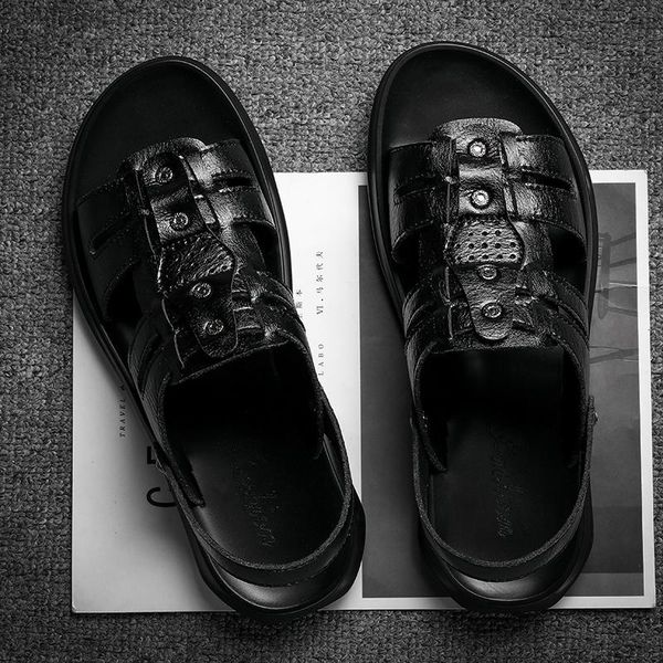 sandals 39 genuine homens outdoor rubber sandalia de samool sandalias plage comfort male slip piel vietnam slippers masculina on hombre, Black
sandals 39 genuine homens outdoor rubber sandalia de samool sandalias plage comfort male slip piel vietnam slippers masculina on hombre, Black