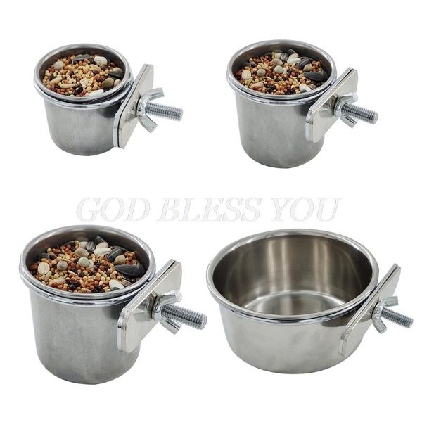 bird cages pet birds hanging cage bowl dish cup anti-turnover stainless steel feeding drinking feeder for parakeet lovebird finches
bird cages pet birds hanging cage bowl dish cup anti-turnover stainless steel feeding drinking feeder for parakeet lovebird finches