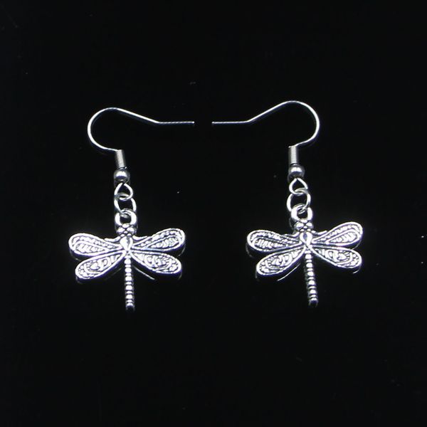 New Fashion Handmade 21*19mm Dragonfly Earrings Stainless Steel Ear Hook Retro Small Object Jewelry Simple Design For Women Girl Gifts
New Fashion Handmade 21*19mm Dragonfly Earrings Stainless Steel Ear Hook Retro Small Object Jewelry Simple Design For Women Girl Gifts