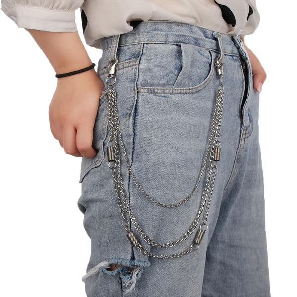 keychains 3 styles metal wallet chain rock punk hook biker trousers pant waist link belt key men women fashion jewelry, Silver
keychains 3 styles metal wallet chain rock punk hook biker trousers pant waist link belt key men women fashion jewelry, Silver