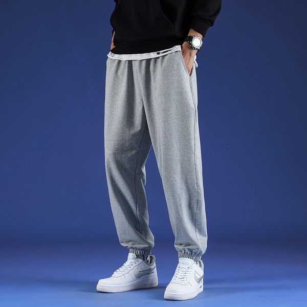 men's cotton super soft winter plus velvet sports trousers cotton casual men's footwear pants loose plus size pants, Black
men's cotton super soft winter plus velvet sports trousers cotton casual men's footwear pants loose plus size pants, Black