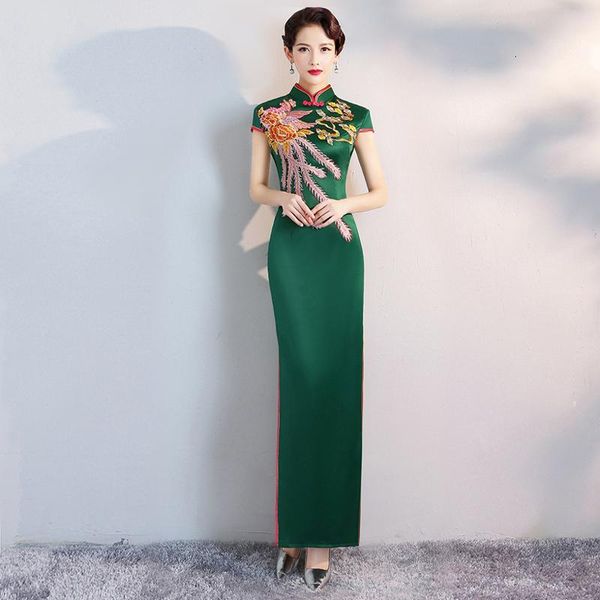 casual s-4xl green ladies long cheongsam spring summer chinese style mandarin collar dress womens qipao slim party dresses vestido ethnic cl, Black;gray
casual s-4xl green ladies long cheongsam spring summer chinese style mandarin collar dress womens qipao slim party dresses vestido ethnic cl, Black;gray