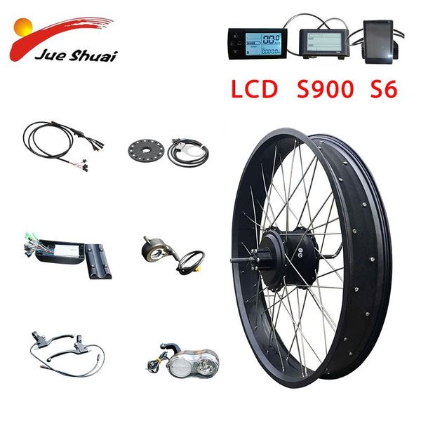 electric bicycle 48v 1000w 20"26" ebike motor kit hub wheel rear bike conversion bicicleta electrica, Silver;blue
electric bicycle 48v 1000w 20"26" ebike motor kit hub wheel rear bike conversion bicicleta electrica, Silver;blue