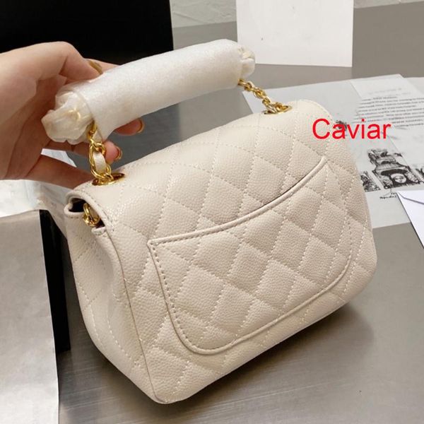 evening bags cowhide caviar classic small square bag imported material soft texture women's chain lady all-match
evening bags cowhide caviar classic small square bag imported material soft texture women's chain lady all-match