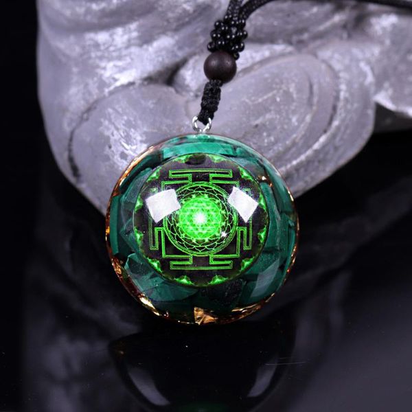 pendant necklaces orgonite malachite crystal quartz necklace for emf protection chakra healing jewelry gift, Silver
pendant necklaces orgonite malachite crystal quartz necklace for emf protection chakra healing jewelry gift, Silver