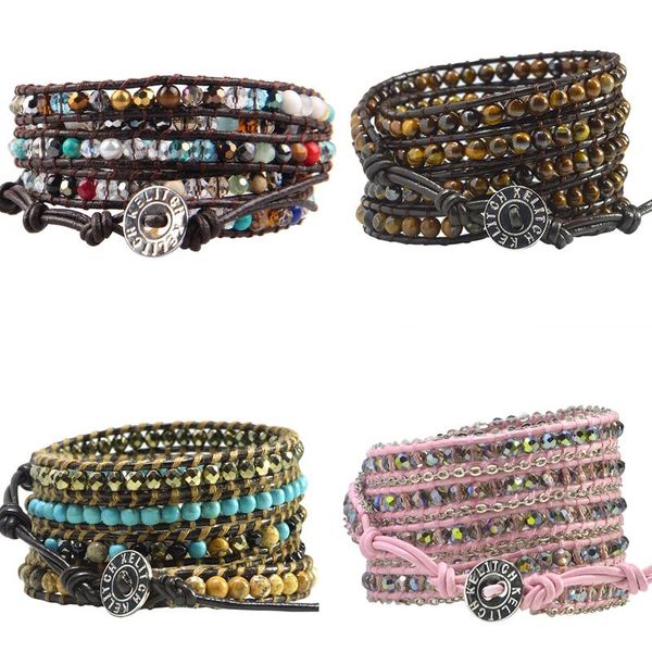 tennis kelitch leather stone bracelet crystal beads 5 wrap bracelets for women men chains jewelry decorations girls anime, Golden;silver
tennis kelitch leather stone bracelet crystal beads 5 wrap bracelets for women men chains jewelry decorations girls anime, Golden;silver