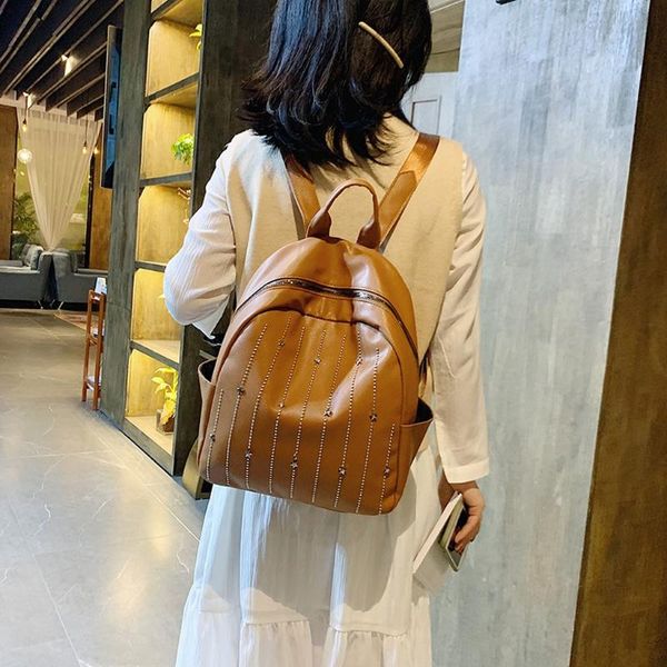 outdoor bags sale backpacks for women 2021 fashion women's simple retro zipper contrast color backpack travel bag zaino donna
outdoor bags sale backpacks for women 2021 fashion women's simple retro zipper contrast color backpack travel bag zaino donna