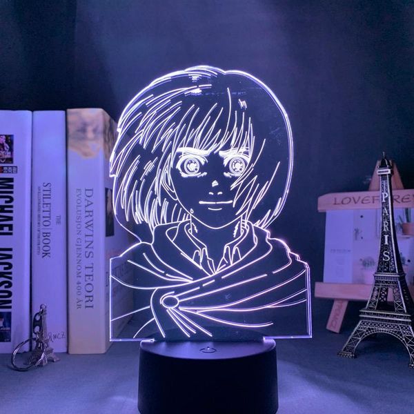 night lights anime attack on titan 3d lamp armin arlert light for bedroom decoration kids gift led
night lights anime attack on titan 3d lamp armin arlert light for bedroom decoration kids gift led