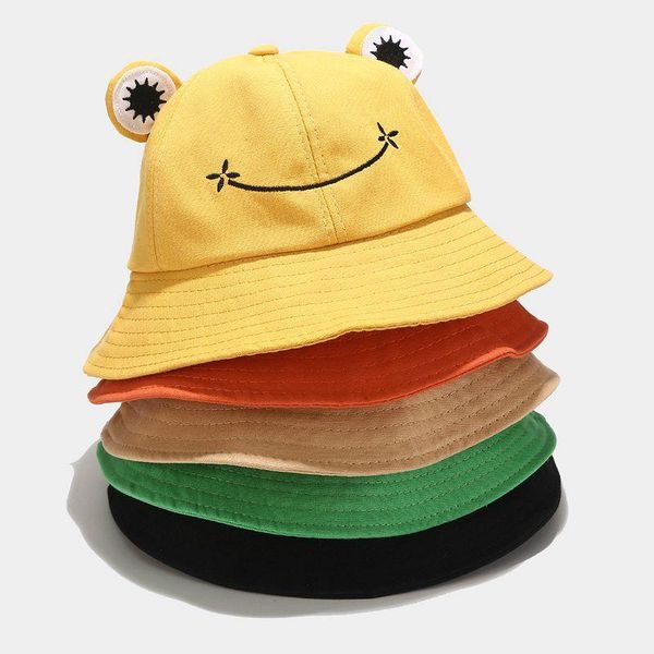 summer fishing hat parent-child cotton bucket 2pcs solid frog sun uv protection cap beanie caps for kids & mom gifts hats, Yellow
summer fishing hat parent-child cotton bucket 2pcs solid frog sun uv protection cap beanie caps for kids & mom gifts hats, Yellow