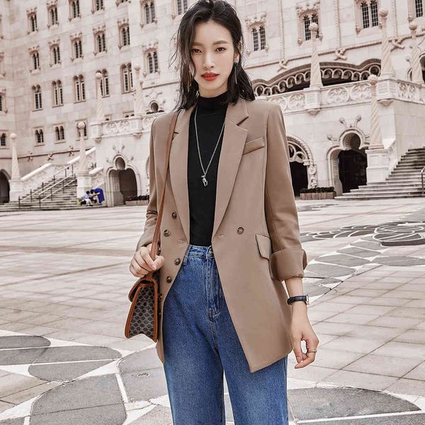 suit suit arrival button black solid brown decoration female blazer 2021 fashion girl long sleeve let loose winter jackets, White;black
suit suit arrival button black solid brown decoration female blazer 2021 fashion girl long sleeve let loose winter jackets, White;black