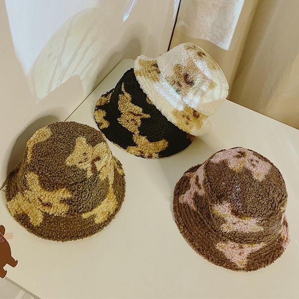 caps & hats cartoon bear children bucket hat lamb wool winter baby kids girls boys warm plush panama fisherman cap, Yellow
caps & hats cartoon bear children bucket hat lamb wool winter baby kids girls boys warm plush panama fisherman cap, Yellow