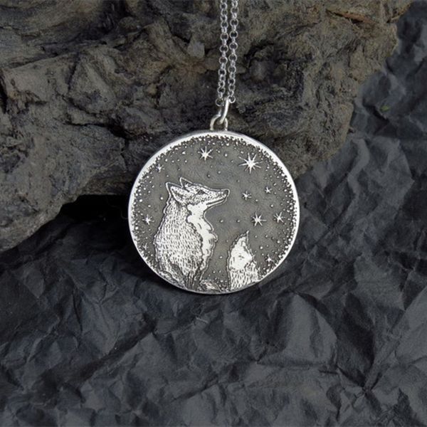 fox necklace sier color star gazing starry sky pendant necklac fashion women jewelry party statement gifts, Silver
fox necklace sier color star gazing starry sky pendant necklac fashion women jewelry party statement gifts, Silver
