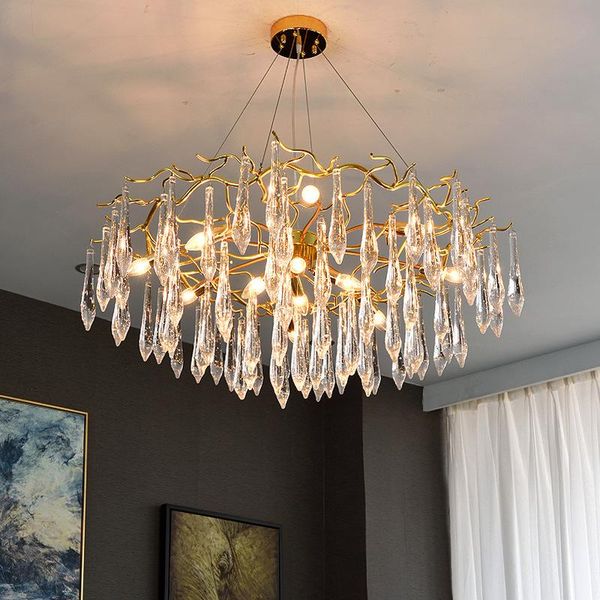 chandeliers nordic led chandelier crystals glass pendant living room el lobby lighting ceiling for home deoration
chandeliers nordic led chandelier crystals glass pendant living room el lobby lighting ceiling for home deoration