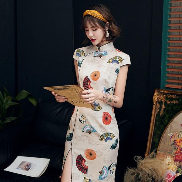 fashion style girls spring summer cheongsam slim casual women dress vintage chinese costume everyday elegance short dresses ethnic clothing, Red
fashion style girls spring summer cheongsam slim casual women dress vintage chinese costume everyday elegance short dresses ethnic clothing, Red