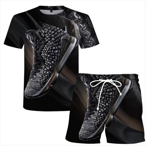 3d digital printing european and mens tracksuit american summer sports 2 piece sweat absorbing t shirt shorts su, Gray
3d digital printing european and mens tracksuit american summer sports 2 piece sweat absorbing t shirt shorts su, Gray