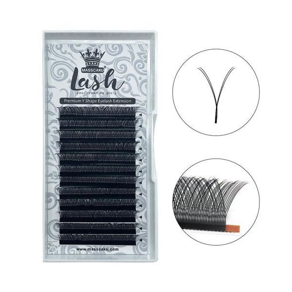 false eyelashes profesional private label custom box korean pbt 8-14mm y shape style premium mink lash extension for solon supplies
false eyelashes profesional private label custom box korean pbt 8-14mm y shape style premium mink lash extension for solon supplies