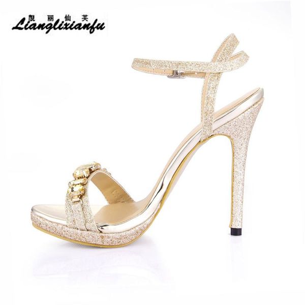 stiletto summer 12cm thin heels ankle strap shoes woman gold sliver diamonds pumps party sandals sandalias mujer, Black
stiletto summer 12cm thin heels ankle strap shoes woman gold sliver diamonds pumps party sandals sandalias mujer, Black