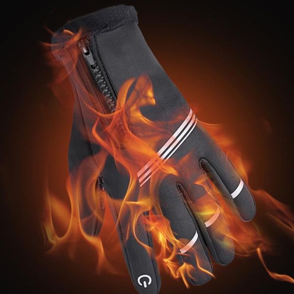 cycling gloves winter touch screen outdoor mountain racing bike bicycle hiking riding equipment long full finger, Black
cycling gloves winter touch screen outdoor mountain racing bike bicycle hiking riding equipment long full finger, Black