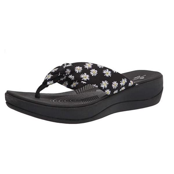 slippers summer shoes for women sandalias fashion printed arch support anti-slip sole sandals flip flop slipper chaussure femme, Black
slippers summer shoes for women sandalias fashion printed arch support anti-slip sole sandals flip flop slipper chaussure femme, Black