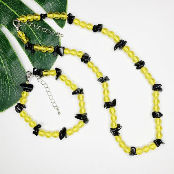 chokers charms handmade strand necklace bracelet for women faux resin ambers beads rosary choker bangles agates jewelry accessories b555, Golden;silver
chokers charms handmade strand necklace bracelet for women faux resin ambers beads rosary choker bangles agates jewelry accessories b555, Golden;silver