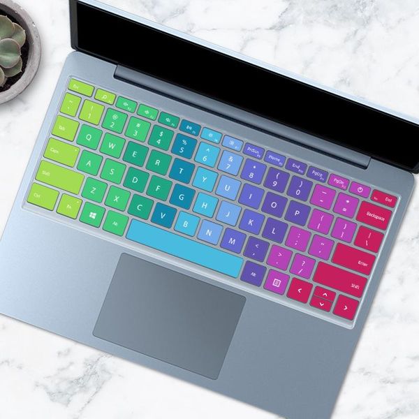 for surface lapgo 12.4'' 2021 silicone keyboard protector skin covers