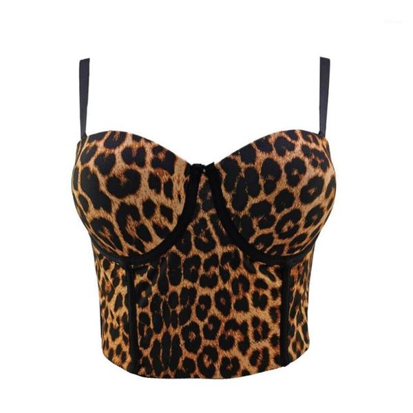 women camisole leopard printing stretch crop bustier bra night club party tank female sleeveless p2466 bustiers & corsets, Black;white
women camisole leopard printing stretch crop bustier bra night club party tank female sleeveless p2466 bustiers & corsets, Black;white