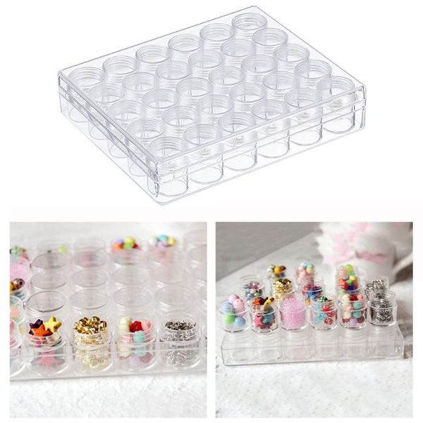 clear plastic bead storage containers set with 30 pieces jars nail art accessory box bottles lid for diy manicure kits
clear plastic bead storage containers set with 30 pieces jars nail art accessory box bottles lid for diy manicure kits