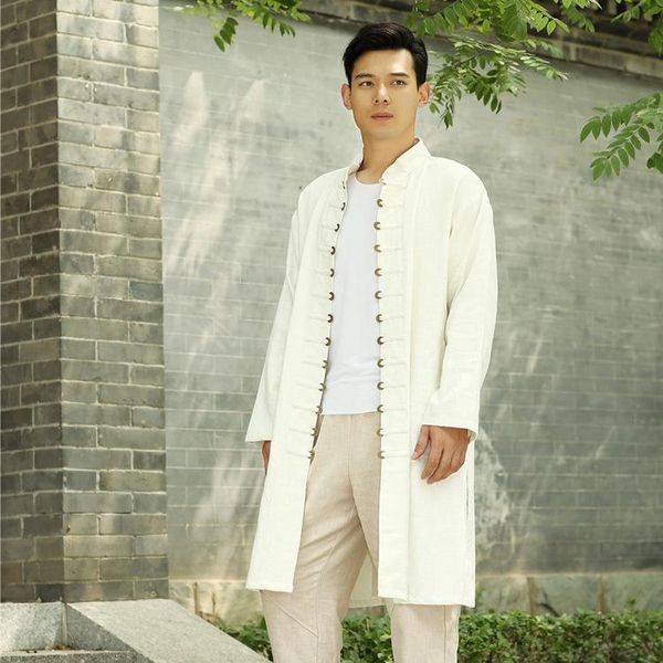 men's trench coats autumn 2021 cardigan coat wholesale coins buckle in the long section of folk style casual linen d558, Tan;black
men's trench coats autumn 2021 cardigan coat wholesale coins buckle in the long section of folk style casual linen d558, Tan;black
