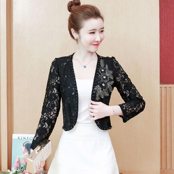 summer women sun protection clothing thin long sleeve hollow lace shawl coat all-match short cardigan plus size jacket y144 women's jac, Black;brown
summer women sun protection clothing thin long sleeve hollow lace shawl coat all-match short cardigan plus size jacket y144 women's jac, Black;brown