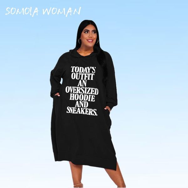 plus size dresses women clothing casual letter print streetwear loose crew neck dress lounge long sleeve shirt wholesale, Black
plus size dresses women clothing casual letter print streetwear loose crew neck dress lounge long sleeve shirt wholesale, Black