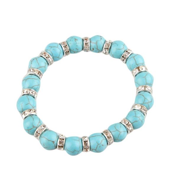 beaded, strands vintage boho blue turquoises beads bracelet women charm natural stone elastic bangles lover jewelry retractable, Black
beaded, strands vintage boho blue turquoises beads bracelet women charm natural stone elastic bangles lover jewelry retractable, Black