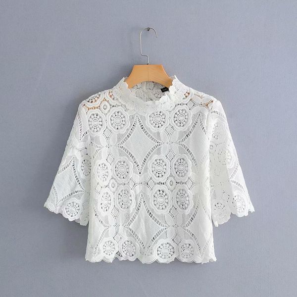 bbwm woman summer korean version solid color loose slim short-sleeved women hollow out lace t-shirts 210520, White
bbwm woman summer korean version solid color loose slim short-sleeved women hollow out lace t-shirts 210520, White