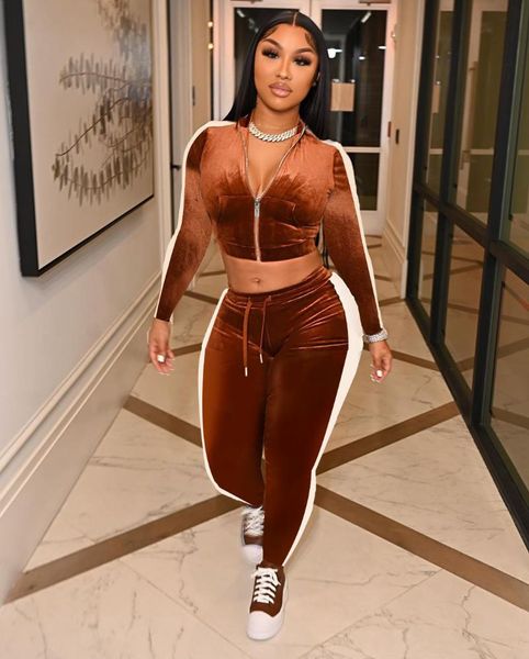 women's two piece pants rmsfe 2021 ladies winter long sleeved lapel zipper korean velvet thickened open waist sports leisure 2 set, White
women's two piece pants rmsfe 2021 ladies winter long sleeved lapel zipper korean velvet thickened open waist sports leisure 2 set, White