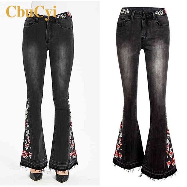 jeans spring women embroidery flare elastic cotton denim trousers womens clothing plus size embroidered jeans pants black, Blue
jeans spring women embroidery flare elastic cotton denim trousers womens clothing plus size embroidered jeans pants black, Blue