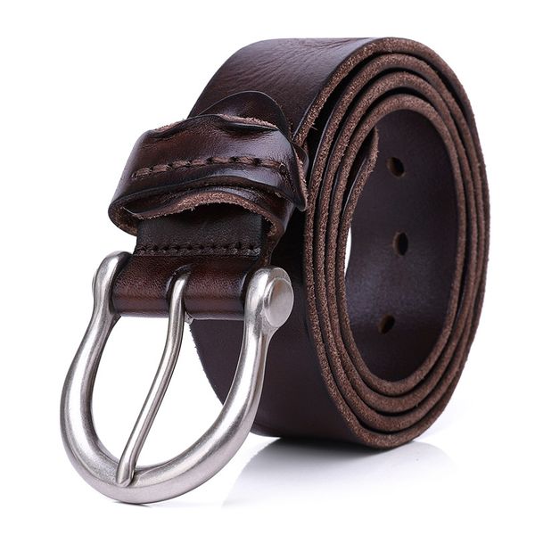 leather belt mens genuine trendy all-matching jeans korean style young people pin buckle casual no. 2, Black;brown
leather belt mens genuine trendy all-matching jeans korean style young people pin buckle casual no. 2, Black;brown