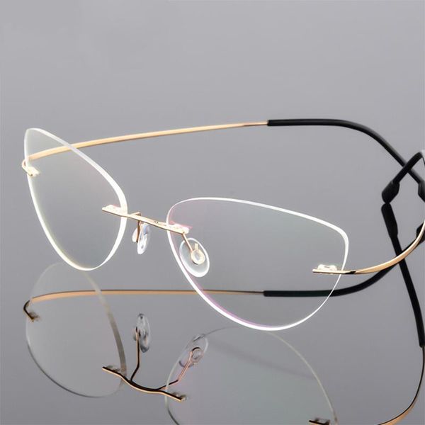 sunglasses vrouwen randloze cat eye leesbril titanium legering anti-blue ray recept presbyopie lenzenvloeistof met dioptrie 1.50 + 2.00, White;black
sunglasses vrouwen randloze cat eye leesbril titanium legering anti-blue ray recept presbyopie lenzenvloeistof met dioptrie 1.50 + 2.00, White;black