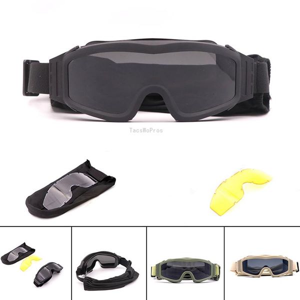 outdoor eyewear goggles tactical windproof anti-uv training hiking climbing glasses combat military paintball
outdoor eyewear goggles tactical windproof anti-uv training hiking climbing glasses combat military paintball