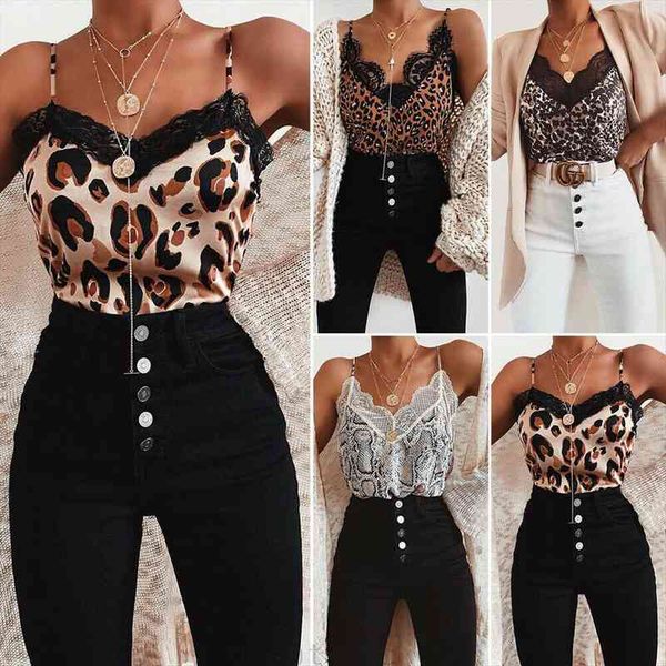 summer leopard printed women camis lace vest fashion camisole sleeveless casual crop, White
summer leopard printed women camis lace vest fashion camisole sleeveless casual crop, White